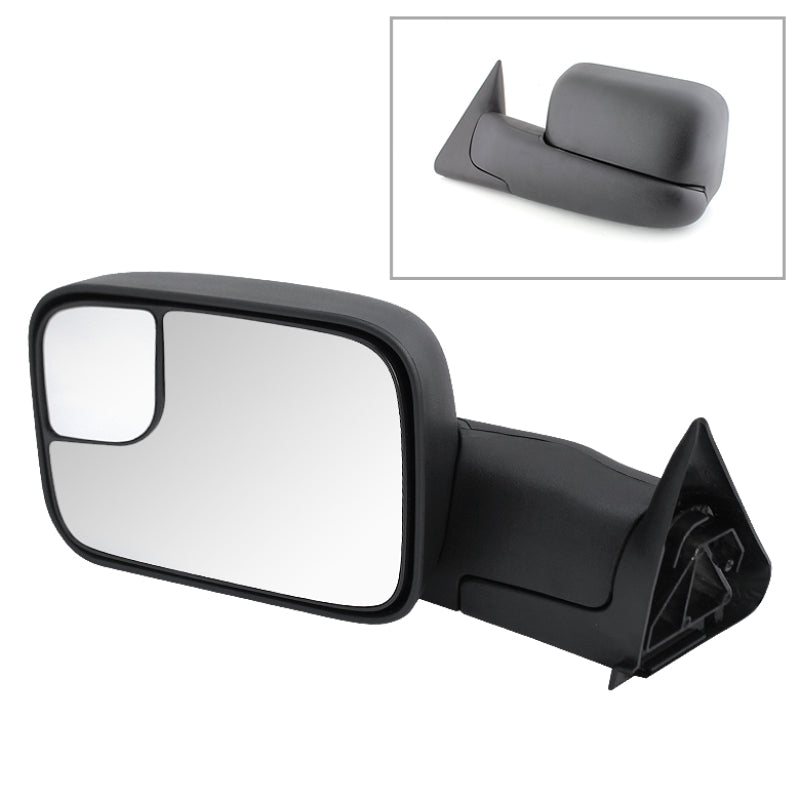 xTune Dodge Ram 94-01 Manual Extendable Manual Adjust Mirror Left MIR-DRAM94-MA-L