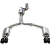 AWE Tuning Audi C7.5 A7 3.0T Touring Edition Exhaust - Quad Outlet Diamond Black Tips