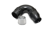 Vibrant -4AN 120 Degree Hose End Fitting for PTFE Lined Hose