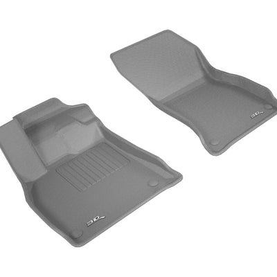 3D MAXpider 2018-2020 Audi Q5 Kagu 1st Row Floormat - Gray