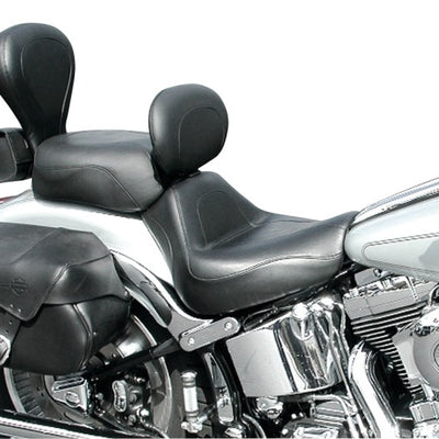 Mustang 00-07 Harley Softail Deuce Sissy Bar Pad (12 inch x 9 inch) - Black