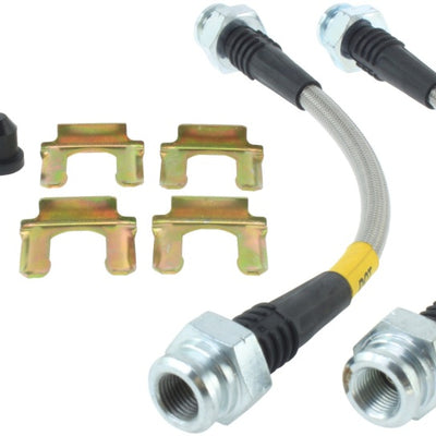 StopTech 2/89-96 Nissan 300ZX (Exc Turbo)/6/89-96 300ZX Turbo Stainless Steel Rear BBK Brake Lines