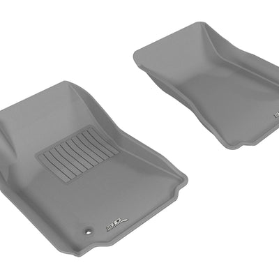 3D MAXpider 2009-2013 Cadillac CTS Kagu 1st Row Floormat - Gray