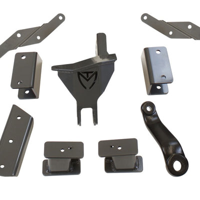 MaxTrac 17-19 Ford F-250/350 4WD Dually 4in & 6in Lift Kit - Brackets & Hardware Component Box