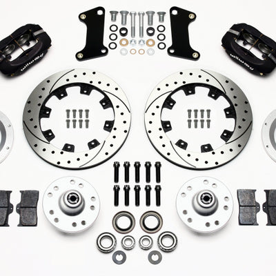 Wilwood Forged Dynalite Front Kit 12.19in Drilled 67-69 Camaro 64-72 Nova Chevelle