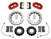 Wilwood Narrow Superlite Red 6R Front Kit 12.88in Drilled Rotor w/ Lines 05-15 Toyota Tacoma