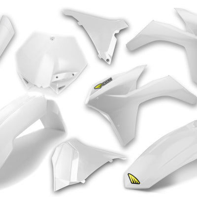 Cycra 11-12 KTM 125-450 SX/XC/SX-F/XC-F Powerflow Body Kit - White