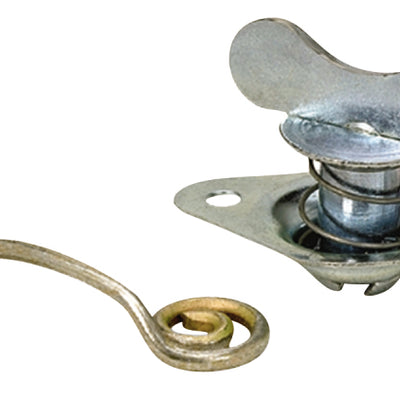 Moroso Quick Fastener - Self Ejecting - Butterfly Head - 5/16in x .450in - Steel - 10 Pack