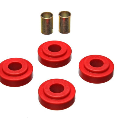 Energy Suspension 79-85 Mazda RX7 Red Front Strut Rod Bushing Set