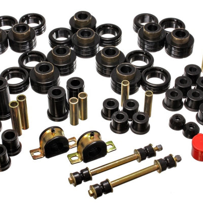 Energy Suspension 95-97 Chevy Tahoe / GMC Denali 4WD Black Hyper-flex Master Bushing Set