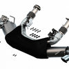 Borla 2020 Chevrolet Corvette C8 6.2L S-Type Exhaust System Dual Round A/C Tips 4inx 4.75in