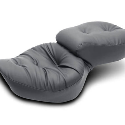 Mustang 00-08 Honda VT1100 Sabre,97-08 Spirit,87-97 Shadow,95-01 Ace Tour 1PC Seat Regal- Black