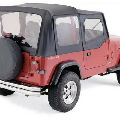 Rampage 1999-2019 Universal Tire Cover 27 Inch-29 Inch - Black Denim