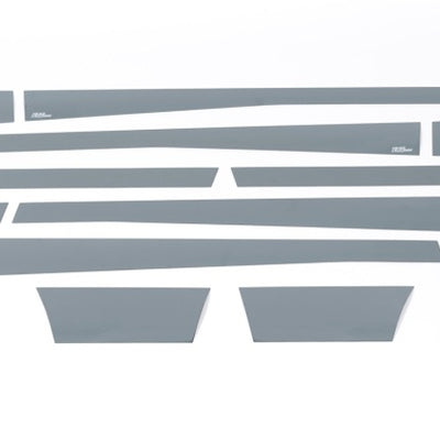 Putco 09-18 Ram 1500 Quad Cab 8ft- 5.5in Wide w/o Factory Flares 12pcs Black Platinum Rocker Panels