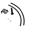J&amp;L 19-24 Ford/Lincoln SUVs &amp; Trucks w 2.0 EcoBoost Driver Side Oil Separator 3.0 - Clear An