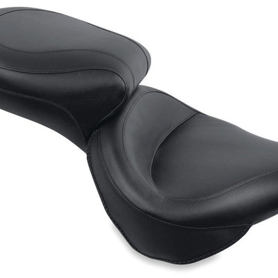 Mustang 84-06 Harley Standard Rear Tire Wide Touring 1PC Seat - Black