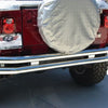 Rampage 1976-1983 Jeep CJ5 Double Tube Rear Bumper - Stainless