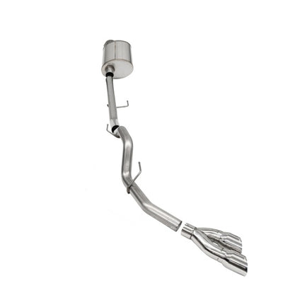 Corsa 2021-2025 Ford F-150 Regular Cab/ 8in Bed 5.0L V8 Sport Cat-Back Single Side Exit-Polished