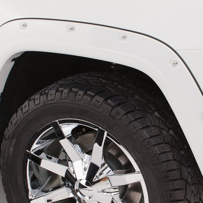 Bushwacker 11-18 Jeep Grand Cherokee Pocket Style Flares 2pc Does Not Fit SRT8 - Black