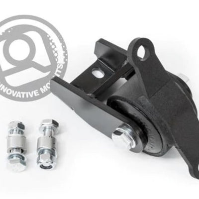 Innovative 90-93 Integra B-Series Black Steel 60A Bushing Front Mount B-Series Cable Trans