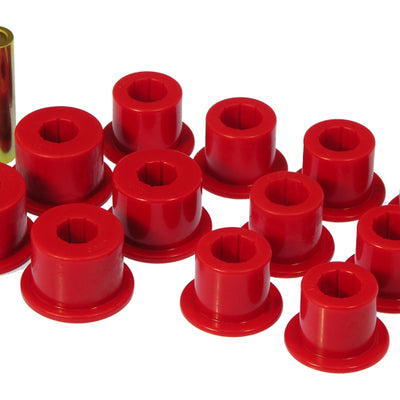 Prothane 86.5-97 Nissan Hardbody 2wd Spring & Shackle Bushings - Red