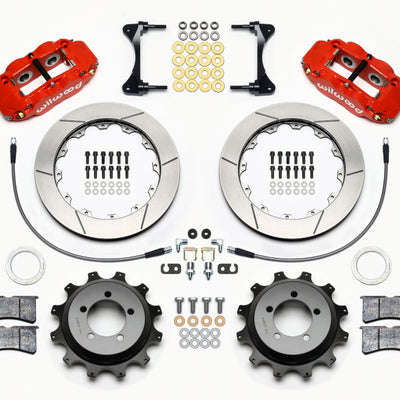 Wilwood Narrow Superlite 4R Rear Kit 12.88in Red 99-05 WRX / 99-07 Impreza
