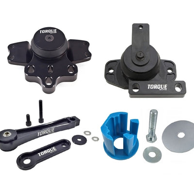 Torque Solution Engine Transmission & Pendulum Mount Kit w/ Race Insert Volkswagen 2009-2014 2.0 TSI