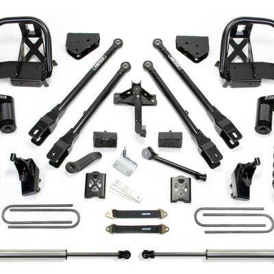 Fabtech 11-16 Ford F250 4WD w/Factory Overload 8in 4Link Sys w/Dlss 4.0 C/O& Rr Dlss