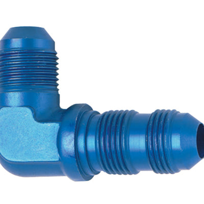 Fragola -6AN x 90 Degree Bulkhead - Blue