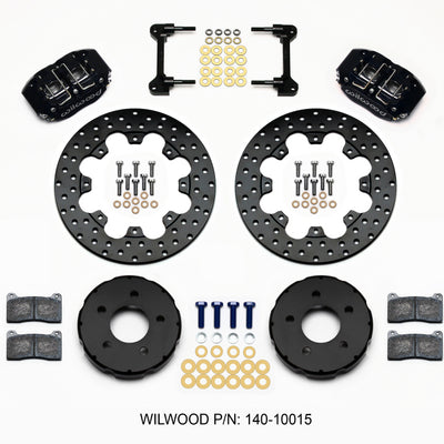 Wilwood Dynapro Radial Front Drag Kit 11.75in Drilled 94-04 Mustang
