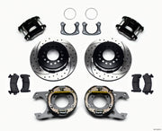 Wilwood D154 P/S Park Brake Kit Drilled New Big Ford 2.50in Off Front Mount