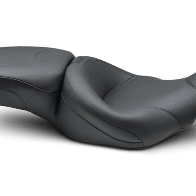 Mustang 97-07 Harley Electra Glide, Road Glide Wide Touring 1PC Seat - Black