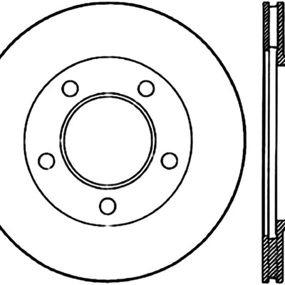 StopTech Slotted & Drilled Sport Brake Rotor