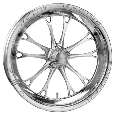 Weld V-Series 1-Piece 15x3.5 / Anglia Spindle MT / 1.75in. BS Polished Wheel - Non-Beadlock