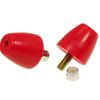 Prothane Universal Bump Stop 1 9/16X1 5/8 Cone - Red