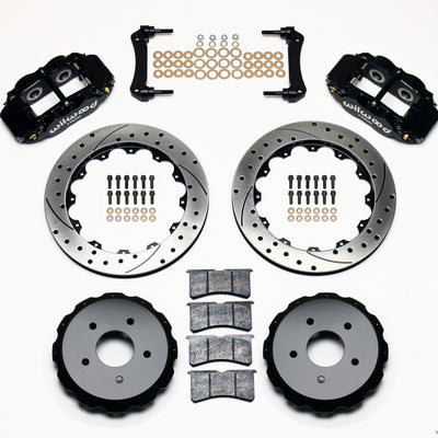 Wilwood Narrow Superlite 4R Rear Kit 12.88in Drilled 97-04 Corvette C5/Z06