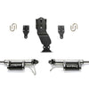 Fabtech 17-21 Ford F250/F350 4WD Dual Steering Stabilizer System w/DL 2.25 Resi Shocks