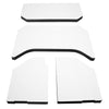 DEI 07-10 Jeep Wrangler JK 4-Door Boom Mat Headliner - 4 Piece - White