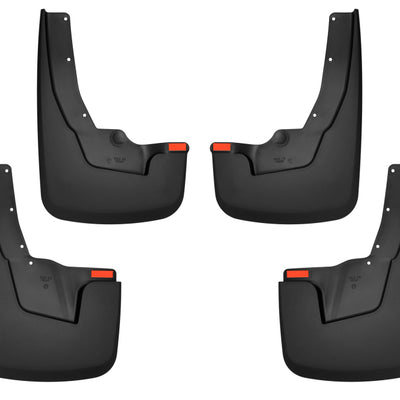 Husky Liners 19-22 RAM 1500 w/ OEM Fender Flares Custom-Molded Front & Rear Mud Guards