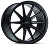 Vossen HF-3 24x10 / 5x150 / ET32 / Deep Face / 110.1 - Satin Black Wheel