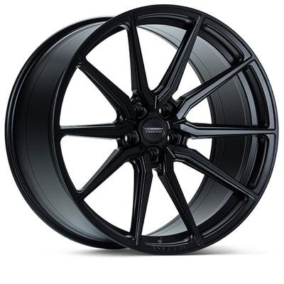 Vossen HF-3 24x10 / 5x150 / ET32 / Deep Face / 110.1 - Satin Black Wheel