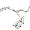 AWE Tuning Audi 8V S3 Track Edition Exhaust w/Chrome Silver Tips 102mm