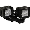 Go Rhino 18-20 Jeep Wrangler JL/JLU/Gladiator JT Light Mount - Two 3in Cubes