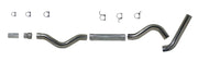 Diamond Eye KIT 5in Catback MFLR RPLCMENT PIPE Single SS: 2006-2007.5 CHEVY 6.6L 2500/3500