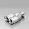 Remus 2005 Seat Toledo 1.6L 76mm Straight Cut Chromed Tail Pipe (Single)