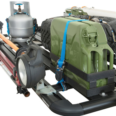 Rhino-Rack Horizontal Jerry Can Holder (Pioneer/Alloy Tray)