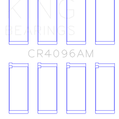 King Engine Bearings Mazda FE/G6/F8 Rod Bearing Set