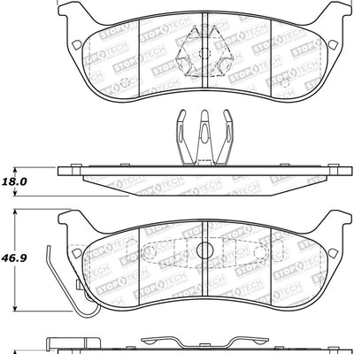 StopTech Street Brake Pads