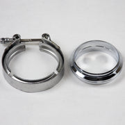 Granatelli 3.0in Flat Flanges w/V-Band Clamp