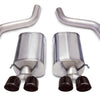 Corsa 2006-2013 Chevrolet Corvette C6 Z06 7.0L V8 Black Sport Axle-Back Exhaust